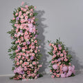 Wholesale Wedding Artificial Horn Arch Flower Arrangement Road Lead Flower Ball Auditorium Mariage Backdrop Wall Decoration