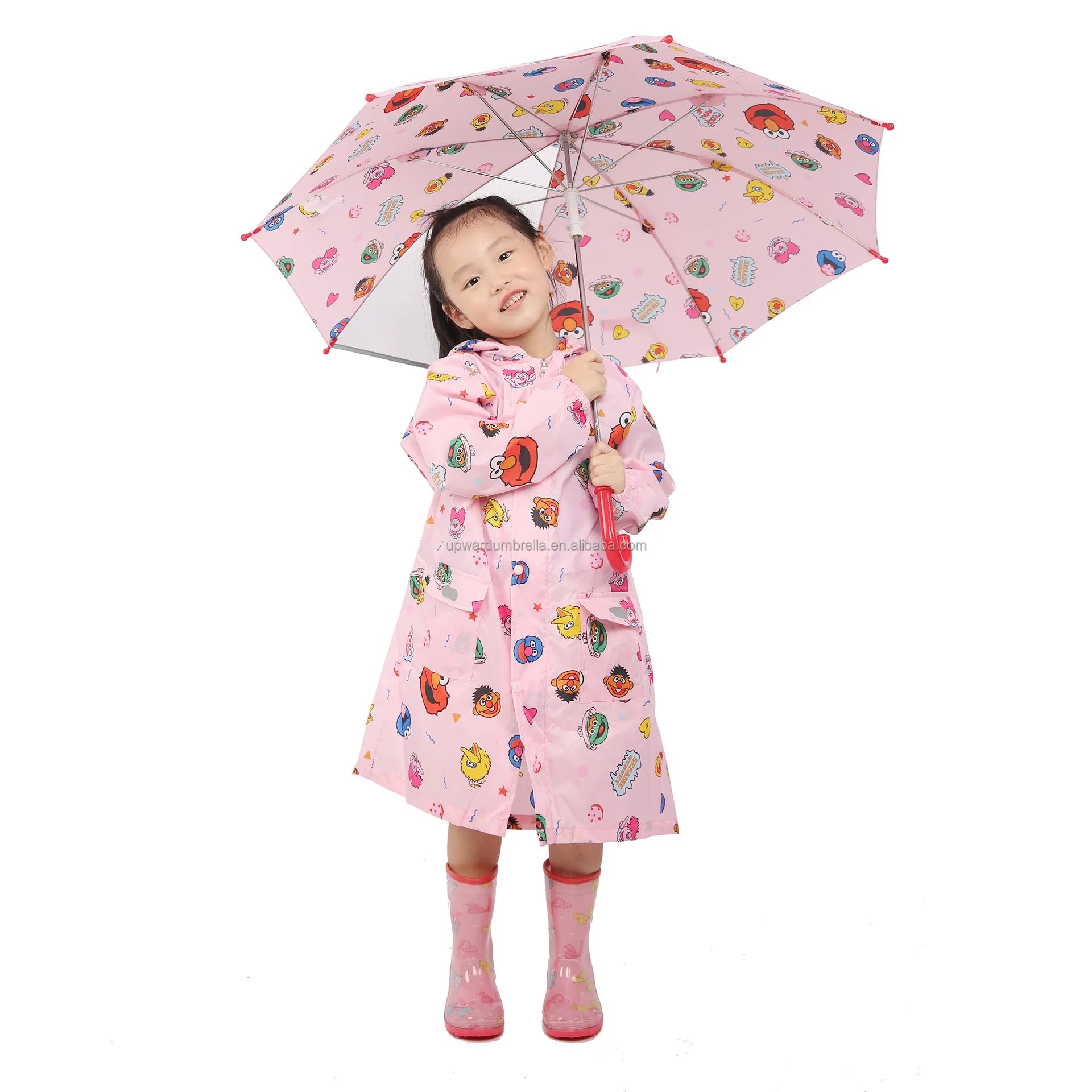 Kids Umbrella Children Straight Children Carton Umbrella