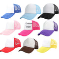 Sublimation Trucker Hat Custom logo Embroidery 5 Panel Polyester Hat for Foam Mesh Baseball Cap Sublimation Blank Trucker Hats MegaBDM