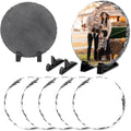5.9X5.9 Inch Picture Frame Heat Transfer Rock Photo Stone Crafts Blank Sublimation Rock Slate Photo Slate MegaBDM