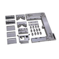 Stainless Steel Wire EDM Horizontal Adjustable Vise Set Base Workholding HE-V06618