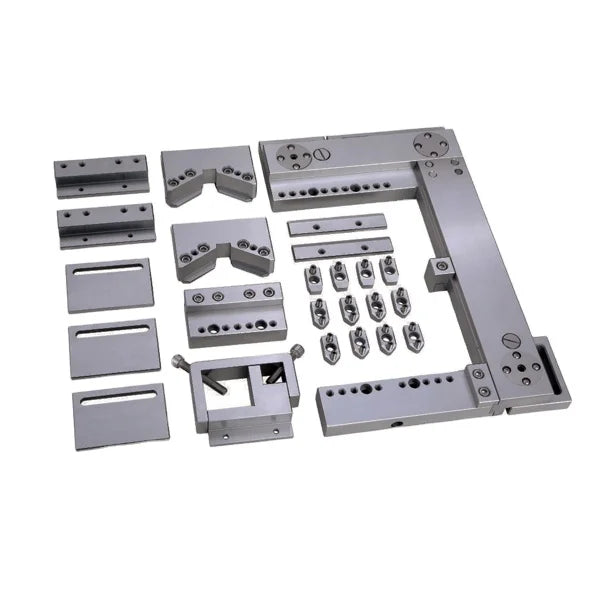 Stainless Steel Wire EDM Horizontal Adjustable Vise Set Base Workholding HE-V06618