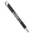 Touch LED Light Ballpoint Pen Multifunctional 3-in-1 Metal Pen with Custom logo for Promotion Gift