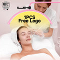 Custom LOGO OEM Half Moon Tattoo Beauty Eyelash Extension Light Eyebrow Manicure LED Ring Lighting Nail Lashes Salon Floor Lamps