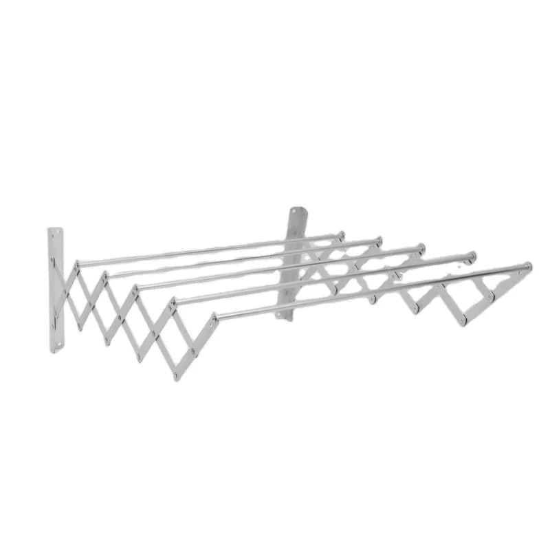 Aluminum Foldable Clothes Drying Rack - Multi-Use Space-Saving Laundry Stand for Indoor/Outdoor (Rustproof 15kg Load)