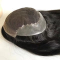 Brazilian Virgin Remy Free Part Lace Base Hair Toppers-Straight/Body Wave 6 Inches