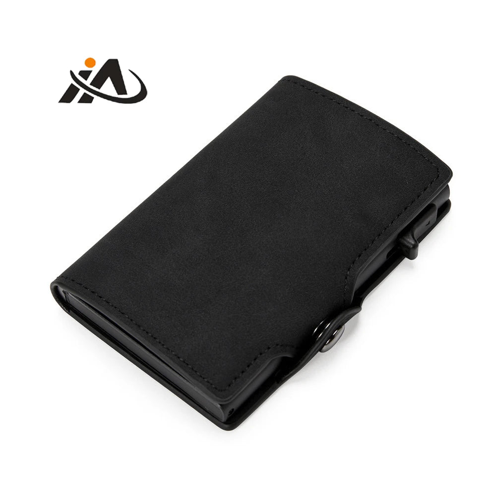 Side-Push RFID Wallet