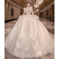 Crystal Wedding Dress Ball Gown Luxury Bridal Women Dress for Wedding Party