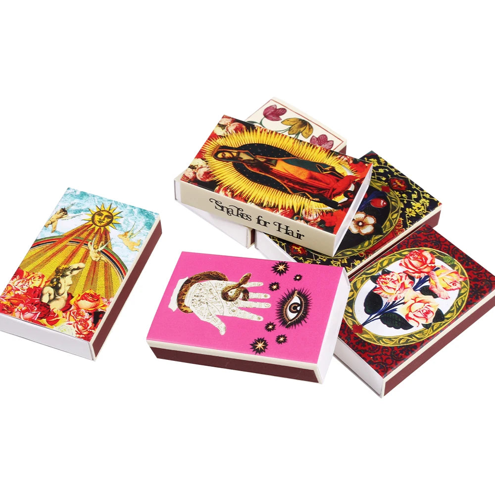 Customizable 2024 Two Piece Matching Set Self Erecting Recyclable Packaging Box Embossing Matt Lamination UV Coating for Candles