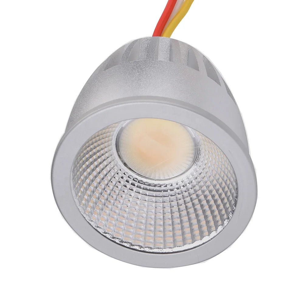 High Quality Ra95 10W Aluminum MR16 GU10 24V 60 Begrees Beam COB LED Smart Tunable White 2000-6000K Spot