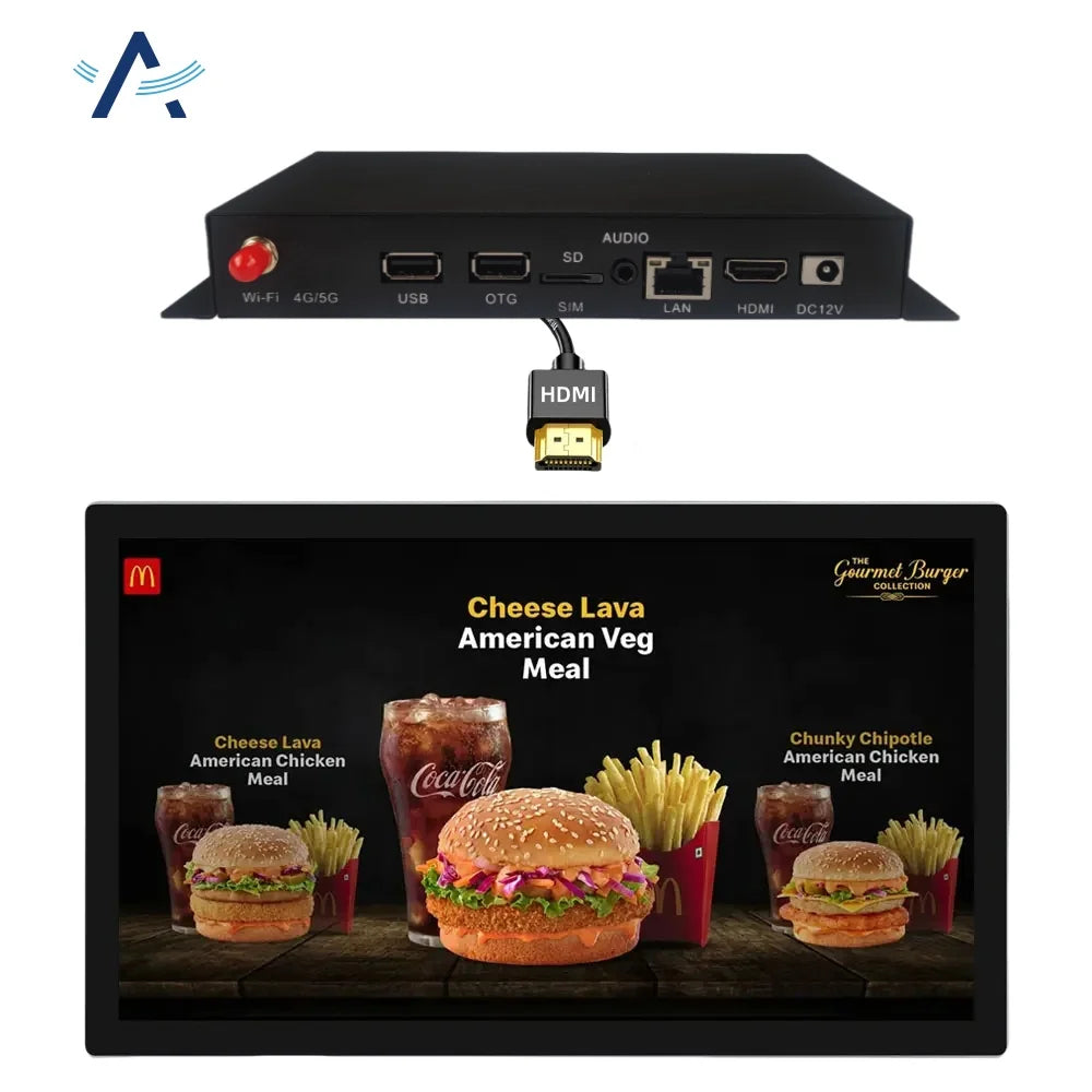 Alihh Factory Wholesale Smart Android RK3288 Quad Core 1.8Ghz 4+64GB Wireless WIFI With Remote Control Tv Box Media Player CMS