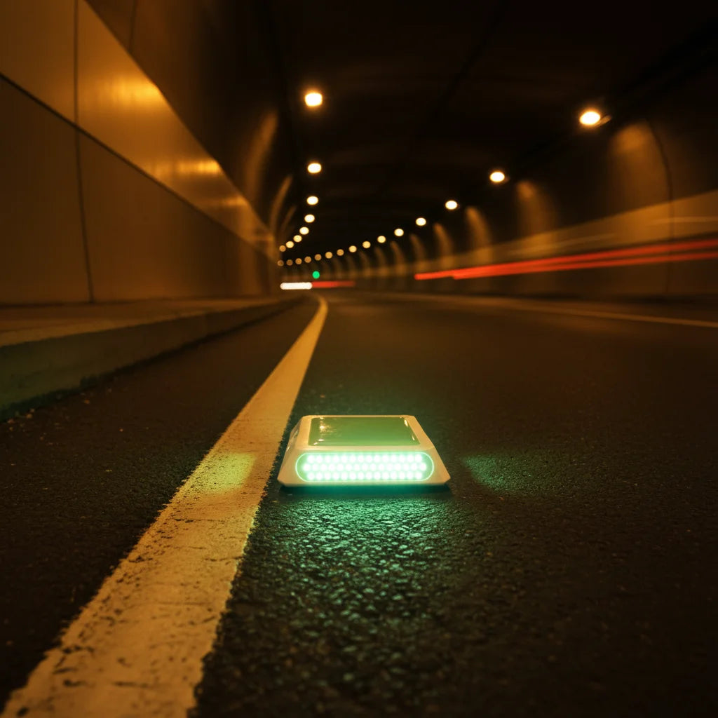 Glow-in-the-Dark Fluorescent Plastic Reflective Cat Eye Road Stud Road Safety Traffic Warning Luminous Traffic