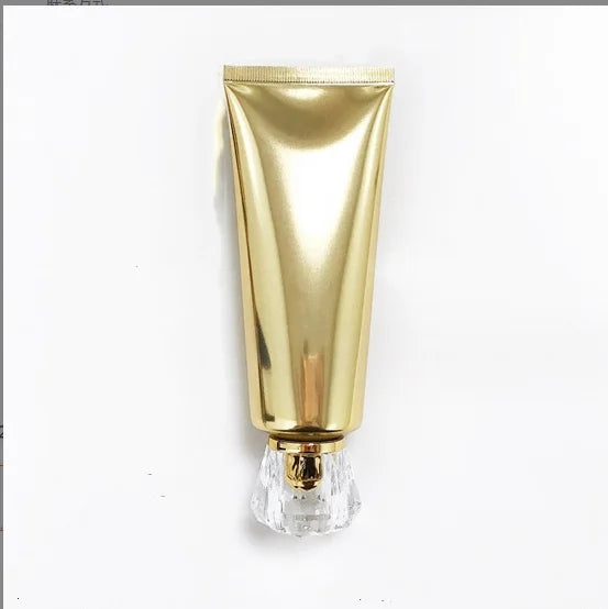 100ml/g Gold Aluminum-plastic Composite Hose Packaging High Grade Skin Care Cosmetics Face Cream Cleanser