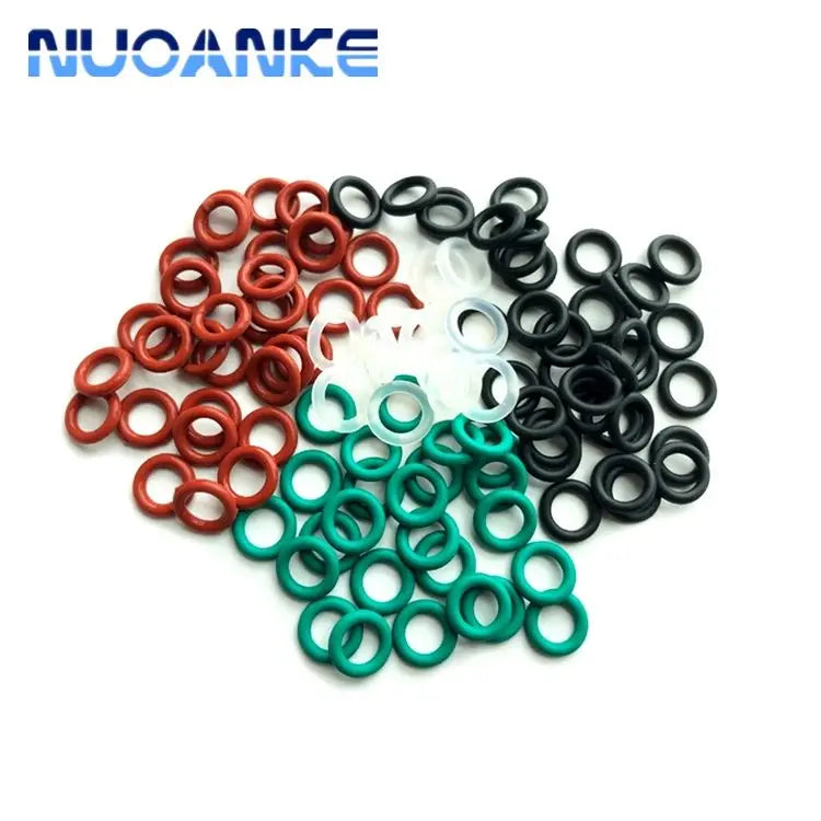NUOANKE Food Grade O Rings Heat Resistance Colored Clear 30-90 Shore a Silicone Rubber O Seal Ring MegaBDM