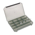 WEIHE Detachable Fishing Accessory Plastic Compartments Storage Case Box Removable Small Fishing Tackle Box
