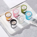 High Quality Colorful Glass Jar Spirit Relax Home Decoration Romantic Soybean Wax in Bulk Scented Candle