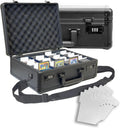 Portable & Durable 4-Row Sports Trading Card Storage Case Top Loaders for Efficient Card Organization Simple Style