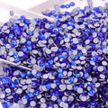 Wholesale CJ Crystal Loose Round Flat Back Rhinestones High Quality Ss4 Ss6 Ss8 Hot-fix for Bags Shoes Garment