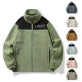 Soft Shell Winter Hiking Climbing Lining Jackets for Men and Women Polar Fleece Zip-up Custom Logo Sweat Jacket