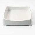 Hot-Pot Restaurant Dinnerware Serving Plates Unbreakable White Square Melamine Dinner Plate