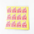 120pcs/lot Cute Pink Gift Box Shape Strong Adhesive Paper You Sealing Sticker DIY Handmade Gifts Posted Baking Decoration Label