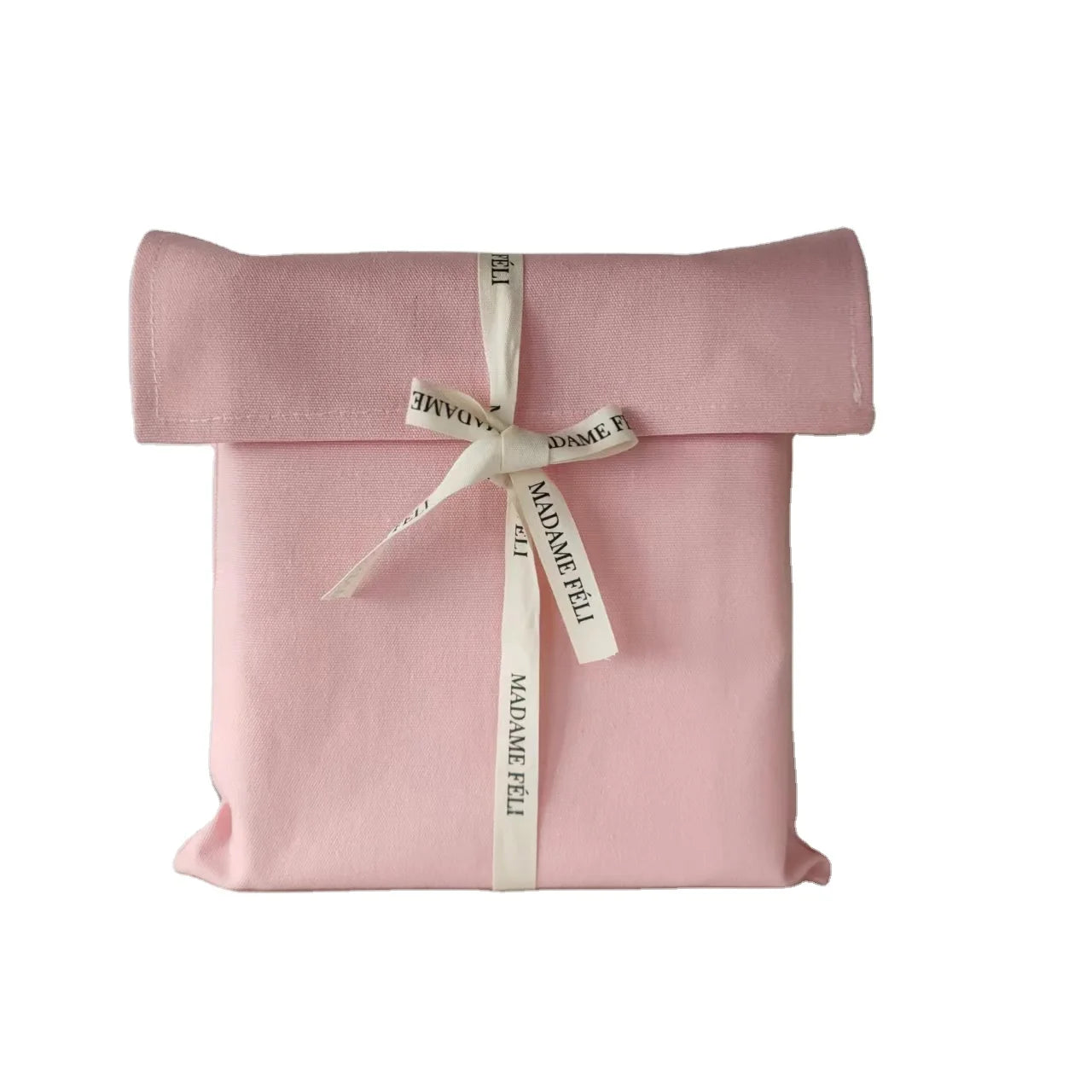 Custom High Grade Cotton Canvas Envelope Bag with Recyclable Feature Personalized LOGO High Grade Gift Packing Bag