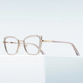 SKYWAY 2025 Fashion Cat Eye TR90 Frames Computer Eyewear Women's Newest Anti Blue Light Glasses Frame Glasses Factory