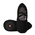 Delicate Girls Soft Canvas Ballet Moccasins Practice and Stage Performance Dance Shoes