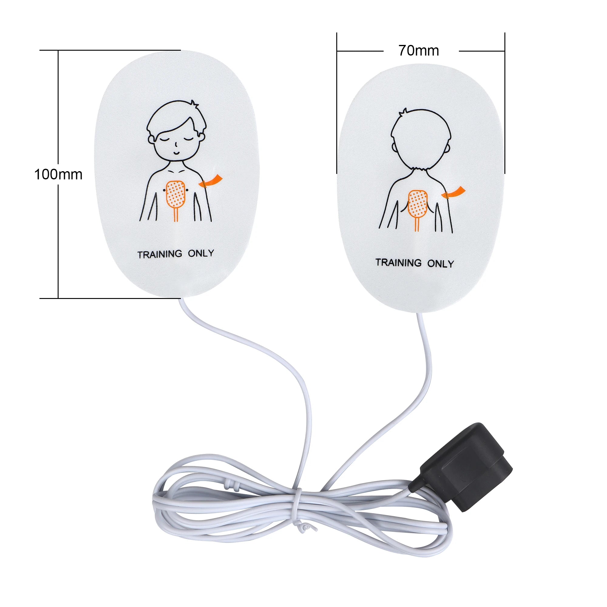 Innovative XFT-120G AED Trainer Remote Control Automated External Defibrillator Portable Training CPR Feedback AHA/ERC Guideline