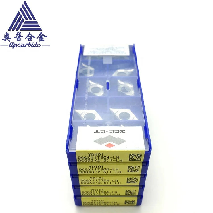 Factory-Direct YD101 Cemented Carbide Wear Resistant 45HRC Turning Inserts DCGX11T304-LH Tungsten Carbide Lathe Cutting Tools