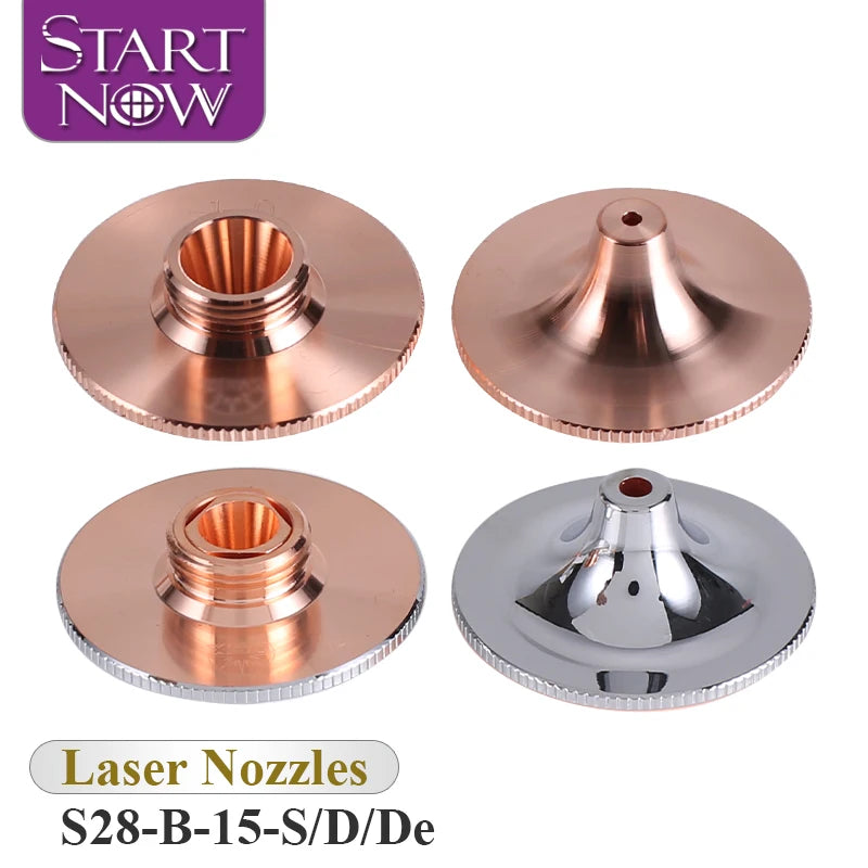 Startnow Laser Cutting Nozzle Double/Single Layer High-speed Nozzles for WSX Precitec HANS 1064nm Cutter Welding Equipment Parts