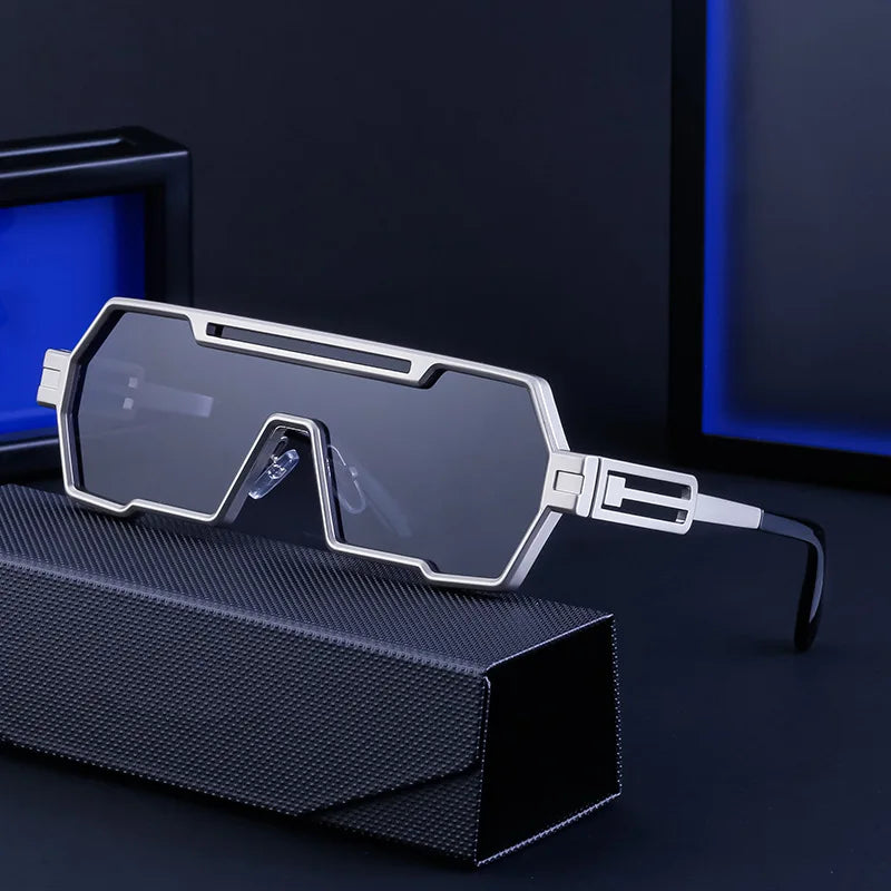 Sunglasses Manufacturer Eye Frame Optical Glasses square Shiny Sunglasses 2025