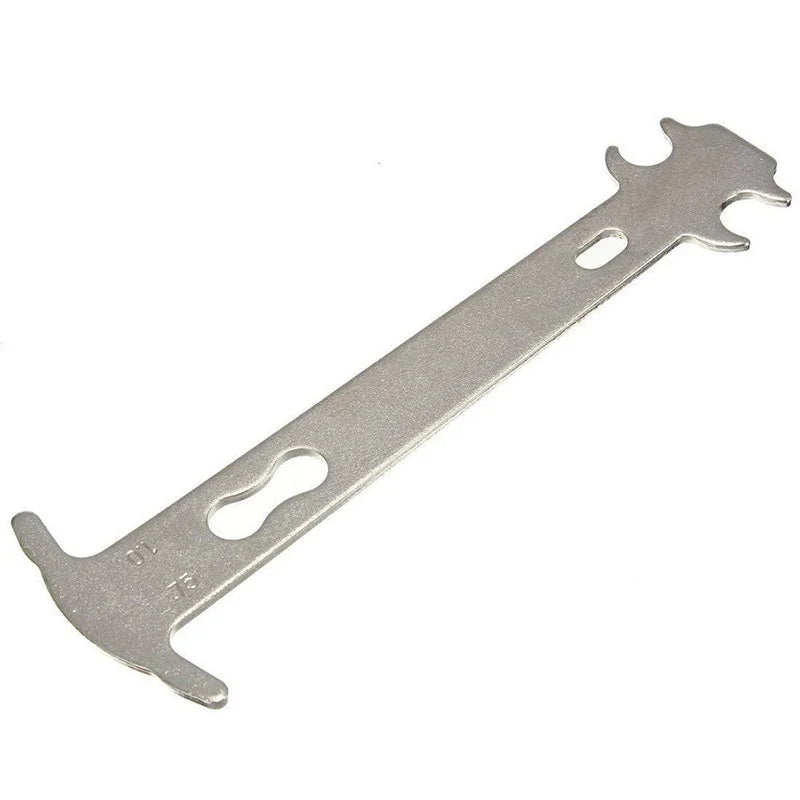 RIDERACE Portable Bicycle Chain Wear Indicator Checker Bike Gauge Measurement Ruler Stretched Bikes Replacement Repair Tools
