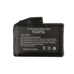 LiPo Battery Manufacturer 654065-2S 7.4V 2000mAh Lithium Polymer Battery Pack Rechargeable Li Ion Batteries for Heated Gloves