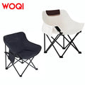 WOQI Outdoor  Modern Design Portable Folding Camping Beach Chair Waterproof Folded Garden & Park Use Moon Chair
