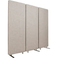 Free Standing Modern Design 3 Panel Office Wall Divider Partition Movable Folding Screen Room Floor Dividers for Rooms