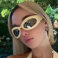 2025 Model New Arrival for Men Best Quality Sports Y2K Sunglasses 2025 Oval Eyeglasses Anti Slip Holder Oval Sunglasses