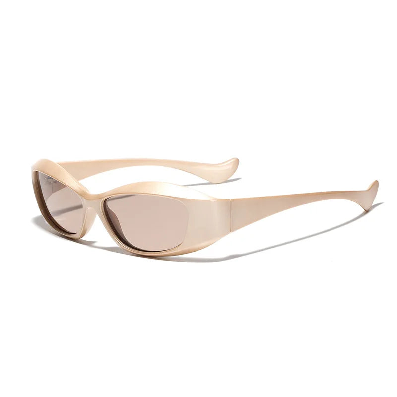 2024 New Fashion Y2K Sunglasses Small Frame Glasses with Custom Logo Wholesale Shade for Men and Women