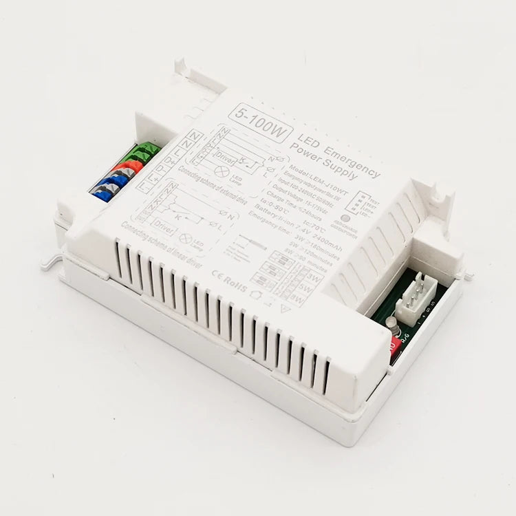 Rechargeable LED Light Bulb Max8W Emergency Power AC-DC Converter Dual Output Plastic Case
