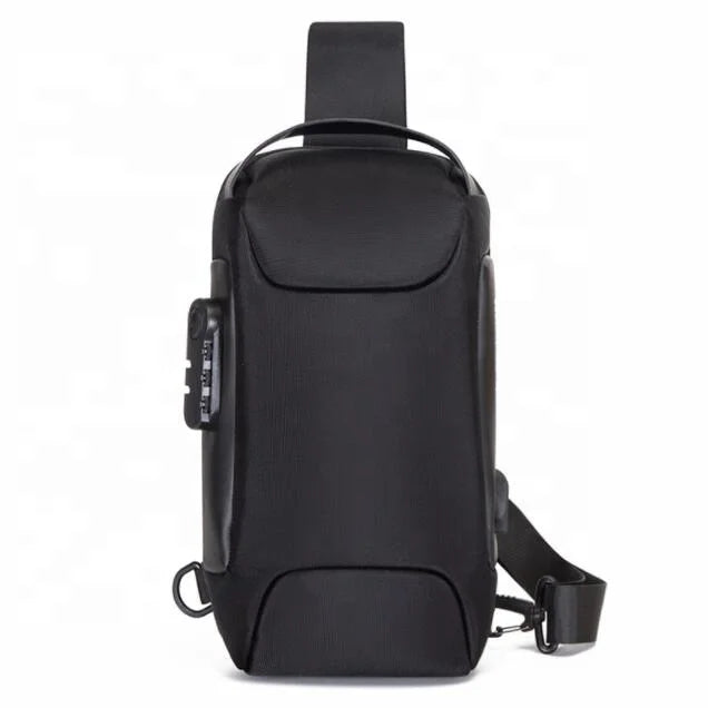 Bogia 2022 New Wholesale Sports Crossbody BackPack Custom Logo Mens Chest Bag Anti Theft Waterproof Shoulder Sling Bag for Men