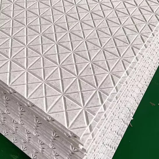 Sound Dampening Polyester Acoustic Panels Pet Felt Acoustic Panels Grooved Acoustic Wall Panels