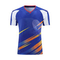 Quick Dry Breathable Solid Loose Blank Men's Badminton T Shirts Outdoor Tennis Training Clothing Summer Sports Short Sleeve