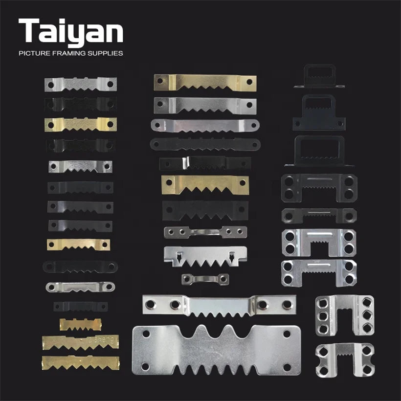 Zinc Plated Iron Saw Tooth Hanger for Picture Frame Hardware Supplies Accessories Bag