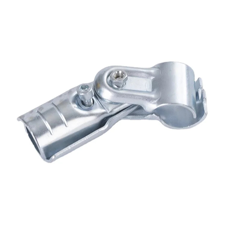 HJ-7 Galvanizing Pipe Brackets Industrial Pipe Clamp with 2.3mm Thickness for OD 28mm Lean Pipe Warehouse Shelf