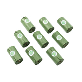 Wholesale Customizable Biodegradable Dog Poop Bag Dispenser Lavender Scented Sustainable Pet Poop Container Eco-Friendly Printed