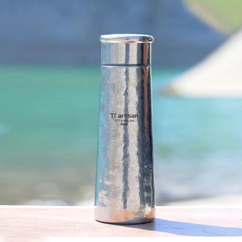 Titanium Thermoses Water Bottle with Lid Double-Walled Insulated Water Bottle Vacuum Flasks