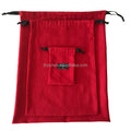 Hot Sale Canvas Cotton Dust Clothes Bag Custom Logo Jewelry Packaging Drawstring Pouch With Ribbon