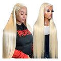 40 Inch hd Brazilian Full Lace Human Hair Wig100% Human Hair hd Blonde 613 Full Lace Wig with Baby Hairfull Lace Wig Vendor