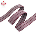Wholesale Factory Adjustable Sewing Knit Buttonhole Flat Elastic Bands Elastic Colored Buttonhole Tape for Bed Sheet Organizer