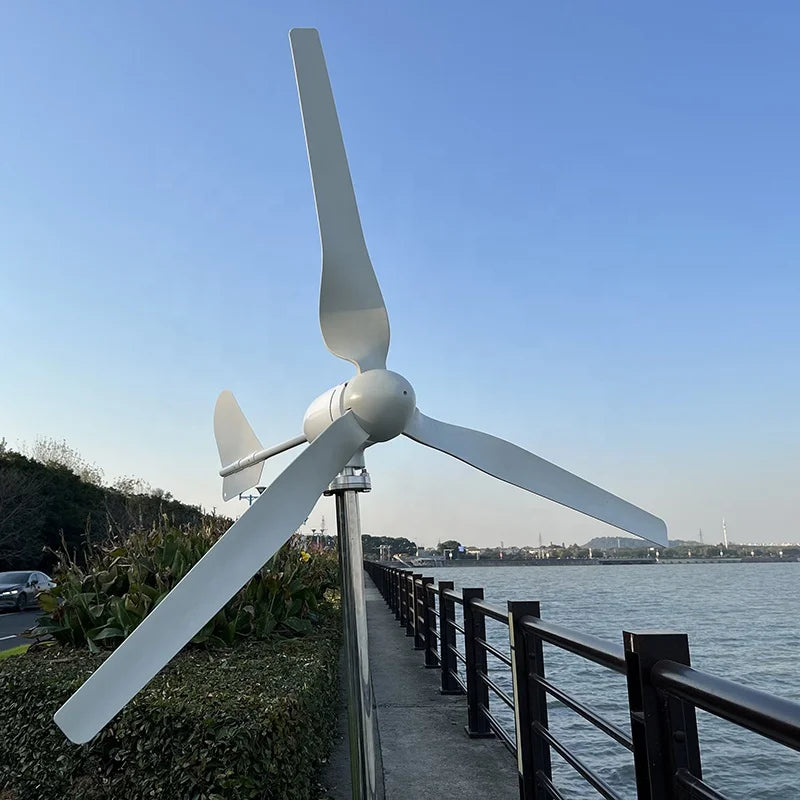 Advanced 1000W 12v/24v Horizontal Wind Turbine Generator for Household Free MPPT Controller